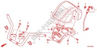 GUIDON pour Honda FOURTRAX 420 RANCHER 4X4 Manual Shift de 2015