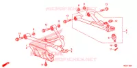 TRIANGLES AVANT pour Honda FOURTRAX 420 RANCHER 4X4 Manual Shift de 2015