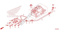 CARTER DE POMPE A EAU pour Honda FOURTRAX 420 RANCHER 4X4 EPS Manual Shift de 2014