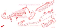 SILENCIEUX D'ECHAPPEMENT pour Honda FOURTRAX 420 RANCHER 2X4 Electric Shift de 2014