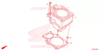 CYLINDRE pour Honda FOURTRAX 420 RANCHER 2X4 Electric Shift de 2015
