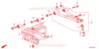 TRIANGLES AVANT pour Honda FOURTRAX 420 RANCHER 2X4 Electric Shift de 2015