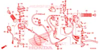 COMMODO   LEVIER   CABLE pour Honda FOURTRAX 420 RANCHER 2X4 BASE de 2014