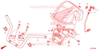 GUIDON pour Honda FOURTRAX 420 RANCHER 2X4 BASE de 2014