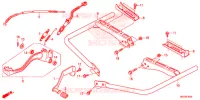 PEDALE   REPOSE PIED pour Honda FOURTRAX 420 RANCHER 2X4 BASE de 2014