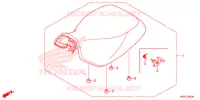 SELLE pour Honda FOURTRAX 420 RANCHER 2X4 BASE de 2015