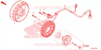 ALTERNATEUR pour Honda FOURTRAX 500 FOREMAN 4X4 Electric Shift, Power Steering Red de 2014