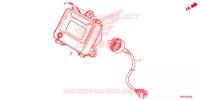 COMPTEUR pour Honda FOURTRAX 500 FOREMAN 4X4 Electric Shift, Power Steering Red de 2014