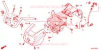 GUIDON pour Honda FOURTRAX 500 FOREMAN 4X4 Electric Shift, Power Steering Red de 2014