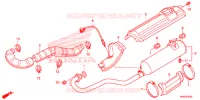 SILENCIEUX D'ECHAPPEMENT pour Honda FOURTRAX 500 FOREMAN 4X4 Electric Shift, Power Steering Red de 2014