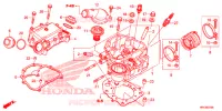 CULASSE pour Honda FOURTRAX 500 FOREMAN 4X4 RED de 2014