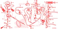 COMMODO   LEVIER   CABLE pour Honda FOURTRAX 500 FOREMAN 4X4 RED de 2014