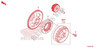 ROUE LIBRE DE DEMARREUR pour Honda FOURTRAX 500 FOREMAN 4X4 Power Steering, CAMO de 2014