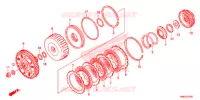 EMBRAYAGE (BAS) pour Honda FOURTRAX 680 RINCON de 2015