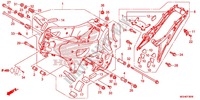 CADRE pour Honda CROSSTOURER 1200 ABS TITANIUM de 2014