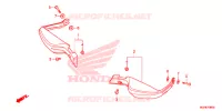 PROTEGES MAINS pour Honda CROSSTOURER 1200 ABS TITANIUM de 2014