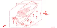 SELLE pour Honda CROSSTOURER 1200 L de 2014