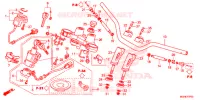 GUIDON   TE DE FOURCHE pour Honda CROSSTOURER 1200 L de 2014