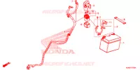 BATTERIE pour Honda VFR 800 F de 2014