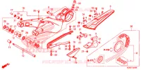 BRAS OSCILLANT pour Honda VFR 800 F de 2014