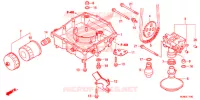 CARTER   POMPE   FILTRE A HUILE pour Honda VFR 800 F de 2014