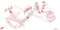 DURITE DE REFROIDISSEMENT pour Honda SHADOW VT 750 SPIRIT de 2015