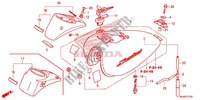 RESERVOIR A CARBURANT (VT750CS/C2B/C2S/C) pour Honda SHADOW VT 750 SPIRIT de 2015