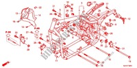CADRE (VT750CS/C2B/C2S/C) pour Honda SHADOW VT 750 SPIRIT S de 2014