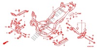 CADRE (WW125EX2A/EX2B) pour Honda PCX 125 de 2012