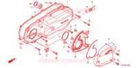 COUVERCLE GAUCHE pour Honda PCX 125 de 2012