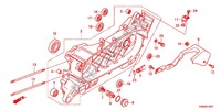 CARTER DE VILEBREQUIN GAUCHE (WW125EX2C/EX2D/EX2E/D) pour Honda PCX 125 SPECIAL EDITION de 2014