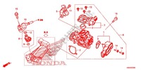 CORPS DE PAPILLON   INJECTEUR  pour Honda PCX 125 de 2015