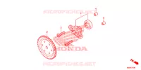POMPE A HUILE pour Honda PCX 125 de 2015