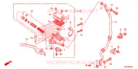 MAITRE CYLINDRE DE FREIN AVANT pour Honda PCX 150 de 2012