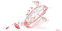 COFFRE pour Honda PCX 150 de 2012