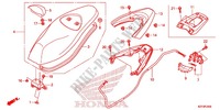 SELLE pour Honda PCX 150 de 2012
