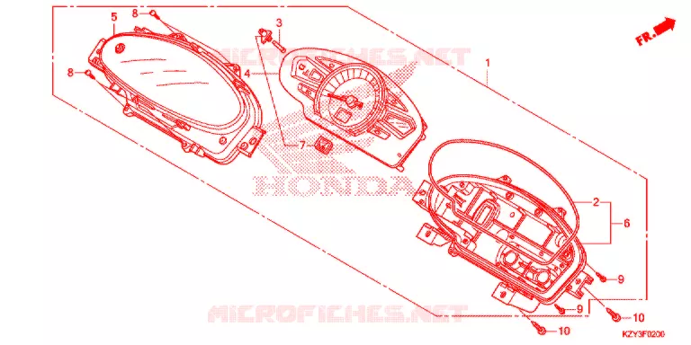 COMPTEUR Honda SCOOTER 150 PCX 2014  WW150C