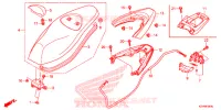 SELLE pour Honda PCX 150 de 2014