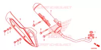 SILENCIEUX D'ECHAPPEMENT pour Honda PCX 150 de 2016