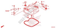 COUVRE CULASSE pour Honda XR 125, Kick starter only -2DK- de 2012