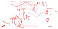 BATTERIE pour Honda XR 125 L Electric start + Kick start de 2011