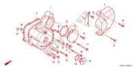 CARTER MOTEUR GAUCHE (XR125L3,4,5,6,A/EKB) pour Honda XR 125 L Electric start + Kick start de 2011