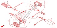 CLIGNOTANT (XR125LEK/LK) pour Honda XR 125 L ARRANQUE ELÉCTRICO 3LA de 2012