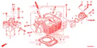 CULASSE pour Honda XR 125 L ARRANQUE ELÉCTRICO de 2012