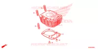 CYLINDRE pour Honda XR 125 L ARRANQUE ELÉCTRICO de 2012