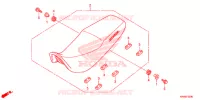 SELLE pour Honda XR 125 L ELECTRIC START + KICK START de 2012