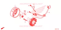 ALTERNATEUR pour Honda XR 125 L ARRANQUE ELECTRICO de 2016