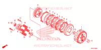 EMBRAYAGE pour Honda XR 125 L ARRANQUE ELECTRICO de 2016