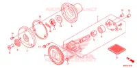 POMPE A HUILE pour Honda XR 125 L Electric start + Kick start de 2015