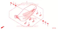 SELLE pour Honda XR 125 L Electric start + Kick start de 2015
